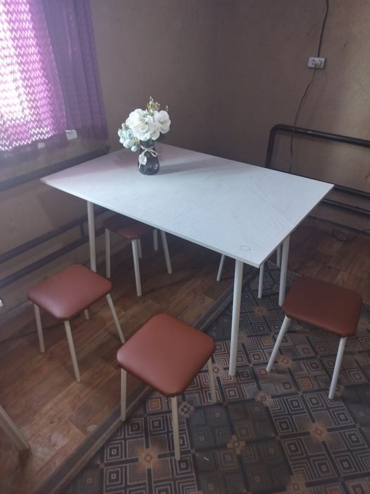 Стол компьютерный металлический в стиле лофт