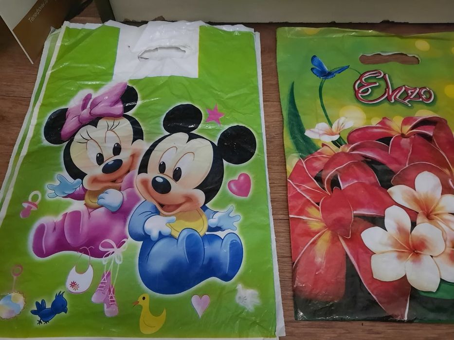 Пакеты подарочные