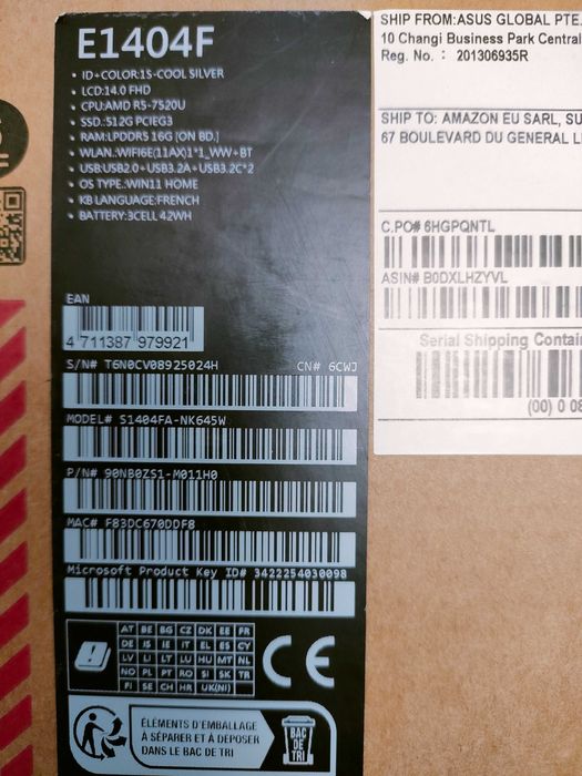 Laptop Asus VivoBook