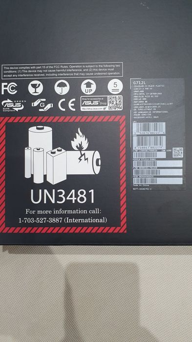 LAPTOP Gaming ASUS Nou cu toate accesorile