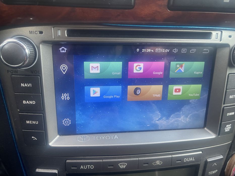 Мултимедия за тойота авенсис т25