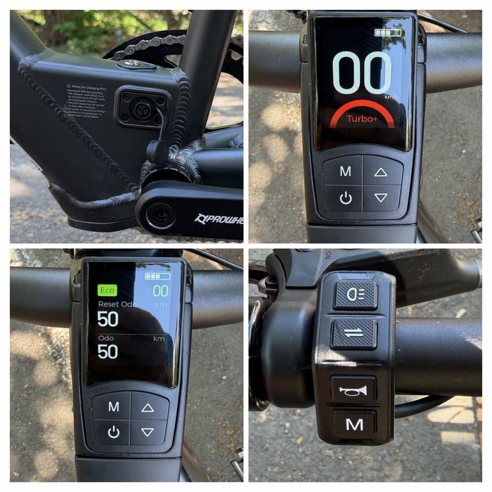 Bicicletă electrică (e-Gravel/Urban) Fiido C21 PRO - Ca NOUĂ (50 km) + Garanție 2 ani