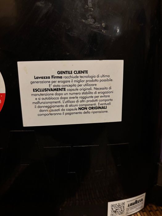 Aparat de cafea LAVAZZA