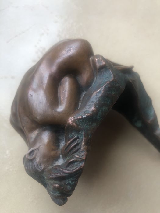 Rodin statueta bronz