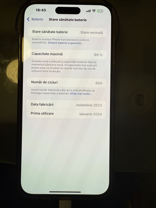 iPhone 15 promax 512 GB Silvergray Natural Titanium