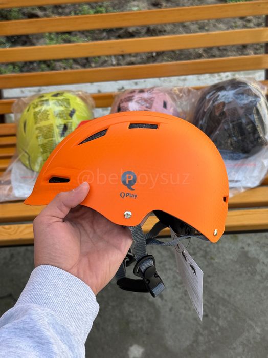 Детский шлем QPlay Manbo Helmet – оригинал защита 2–6 лет