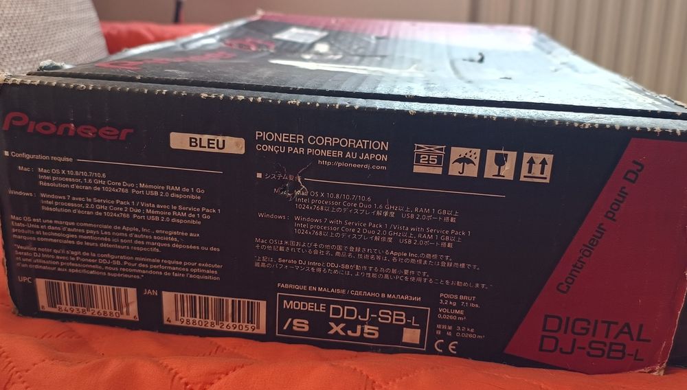 Consola DJ Pioneer noua In cutie, acte