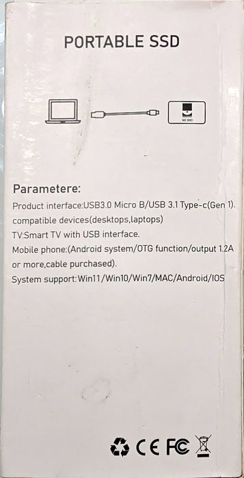 External ssd c-type 1TB