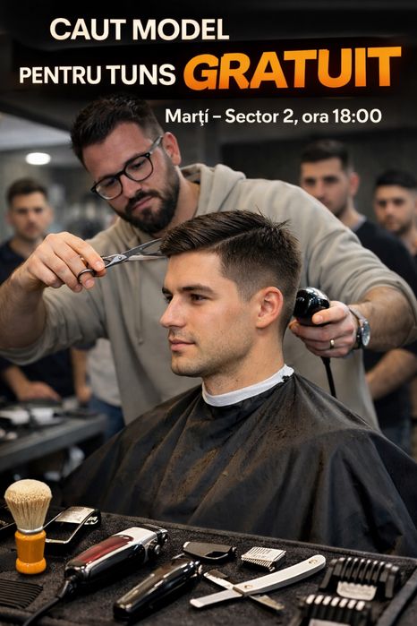 Tuns gratuit – curs frizerie (modele)
