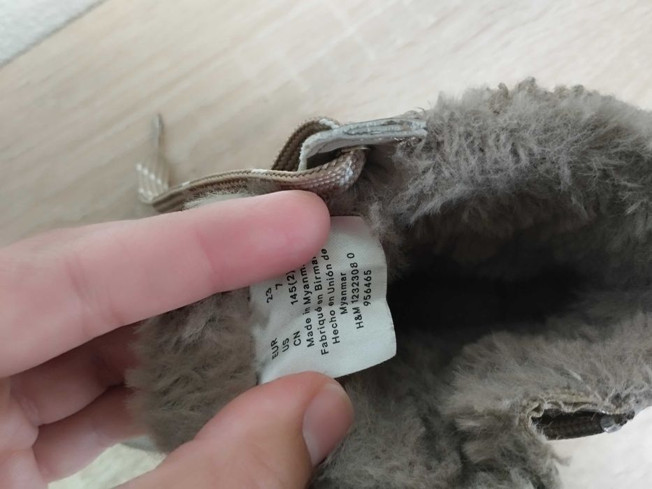 Водоустойчиви топли боти на H&M - р-р 23