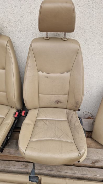 Interior bmw e90 piele crem