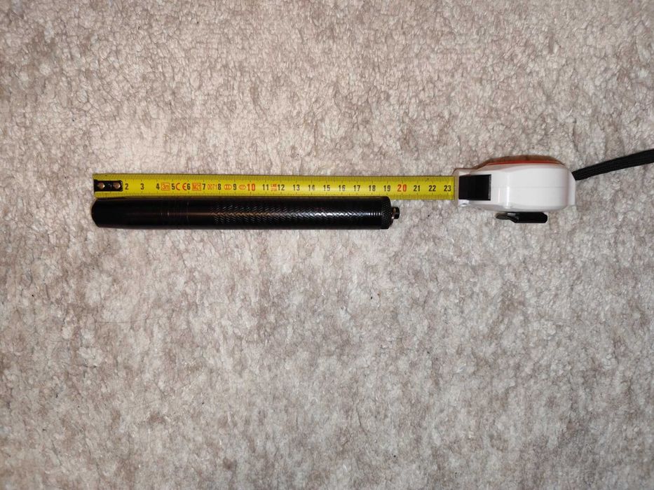 Стоманена телескопична палка