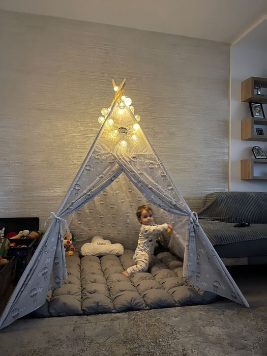 Cort teepee pentru copii