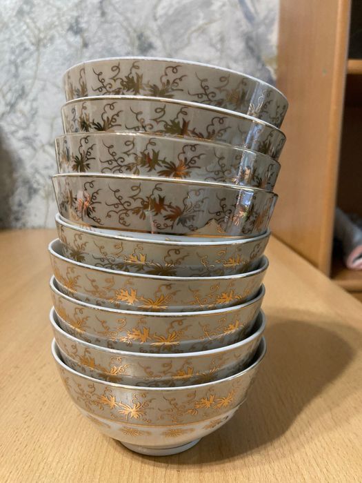 Пиала 9 штук б/у