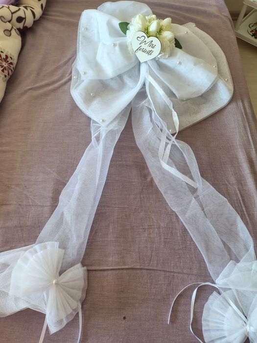 Vind funda mare ptr mașina de mireasă.