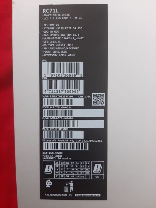 Asus rog ally z1