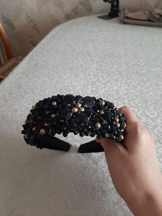 Обадок нарядный со стразами