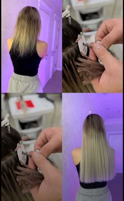 Наращивание волос