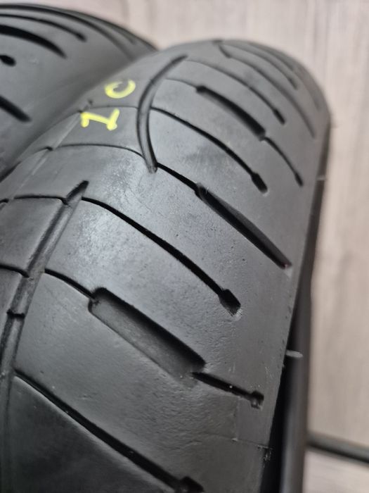 Set anvelope moto 120 70 17 cu 180 55 17 Michelin Pilot road 4