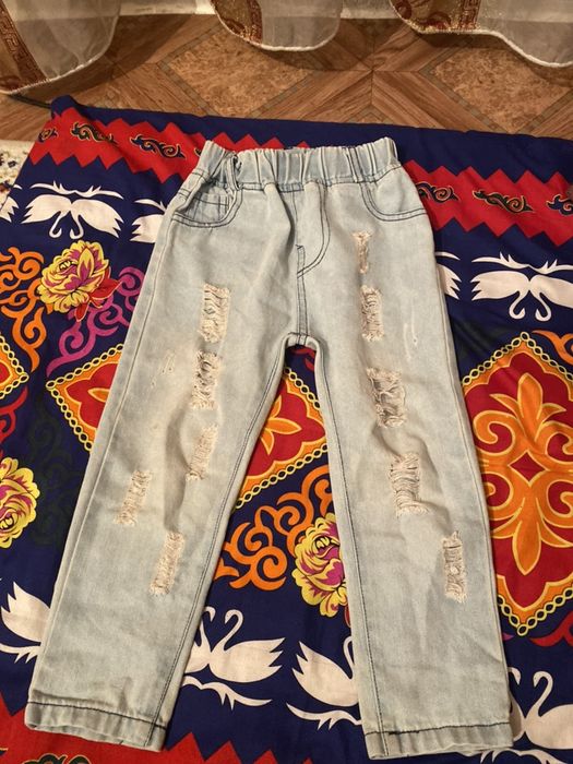 Детский джинсы кофточки