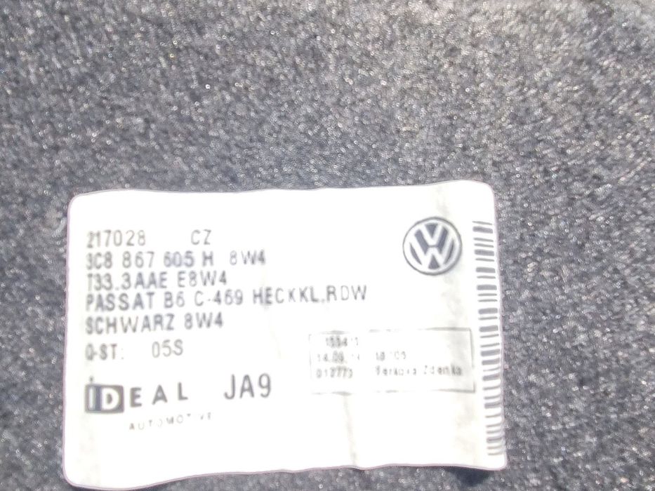 Ornament capota portbagaj Volkswagen Passat CC (358) Facelift [Fabr 20