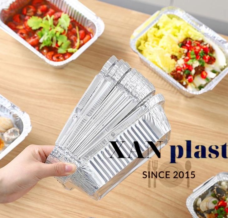 Одноразовый контейнер из фольги