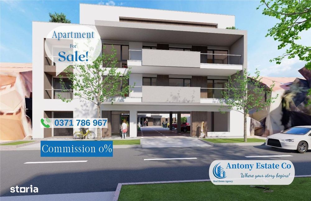 Apartament de vanzare, NOU!, 2 camere, Calea Clujului - Oradea