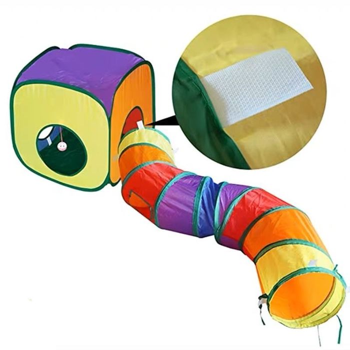 Тоннель палатка игровая для кошек котов домик