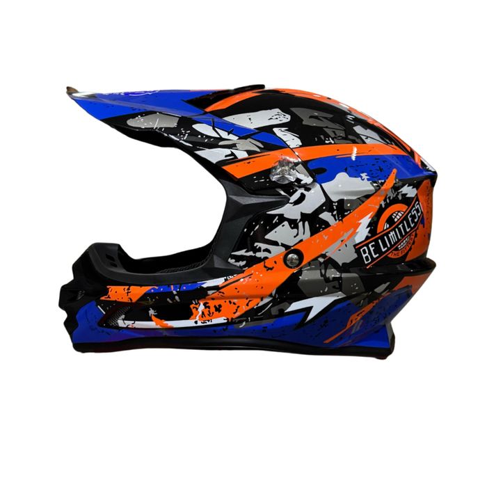 Каска за мотокрос и ATV – Универсален размер за възрастни ТелСтар