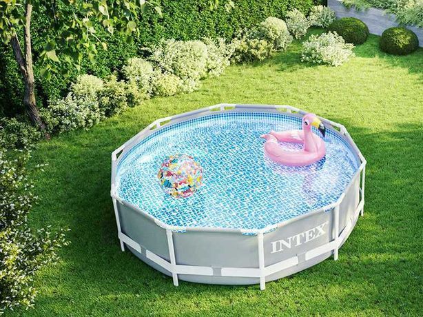 Intex бассейн 457х1.22 см каркасный
