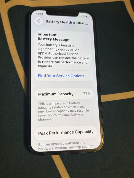 iPhone 12 Като нов черен цвят