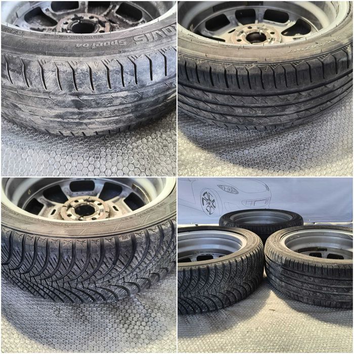 Set 3 Jante Aliaj R17 4x108 Ford EcoSport / Model 5 Spițe Y-Spoke / Cod OEM DN1C-1007-AA (12A)