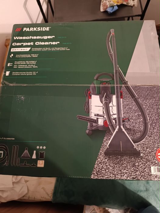 Aspirator parkside injectie-extractie