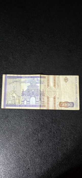 Bancnota de colecție   5000 Lei