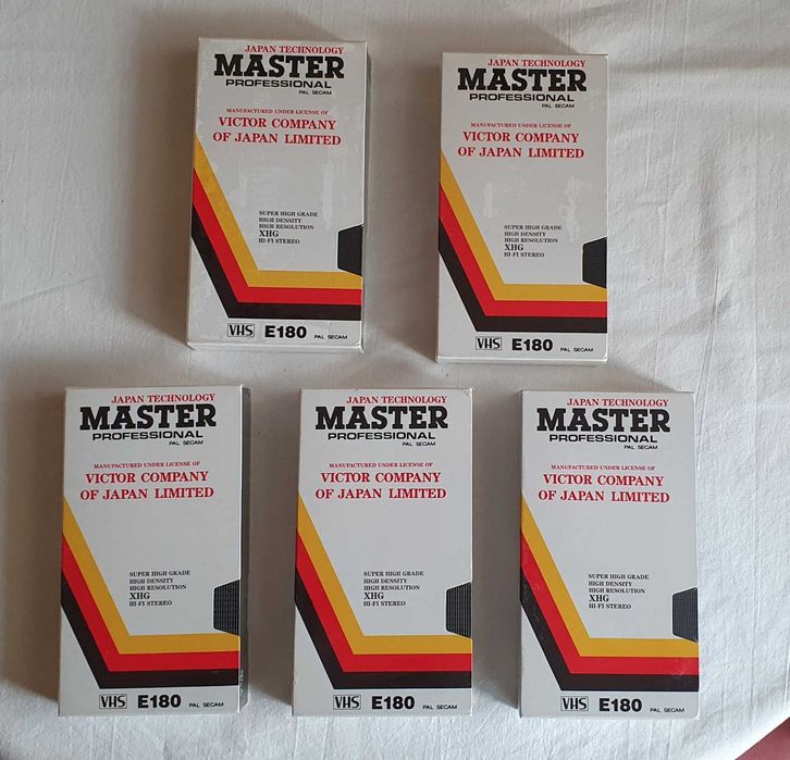 Нови видеокасети VHS MASTER