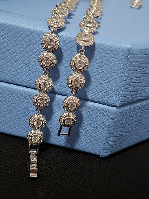 Colier elegant cu cristale – set complet, ideal cadou