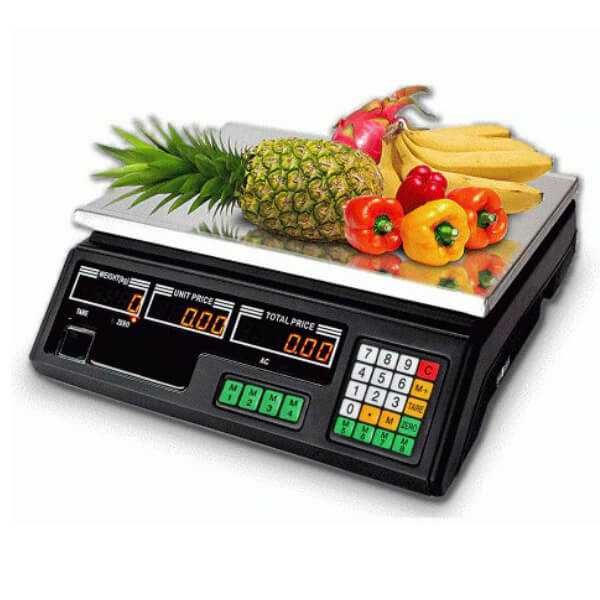 Електронен кантар / везна до 40кг с метална платформа