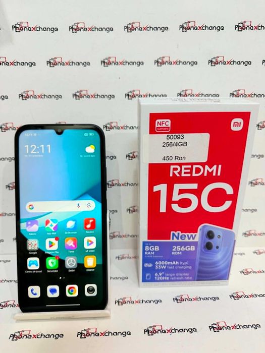 Redmi 15C Black 256/4GB  50093