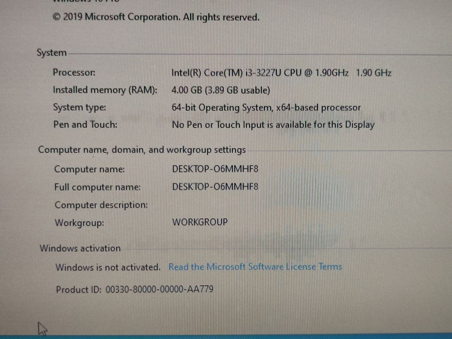 Laptop Ultrabook Terra 1450 - i3-3227u(4CPU)/4gb/SSD /Full ALUMINIU
