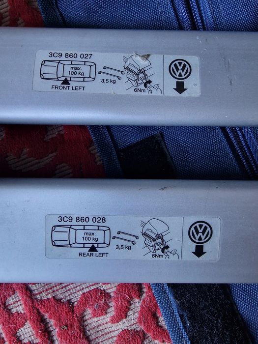 Set bare transversala originala vw Passat 2005-2014