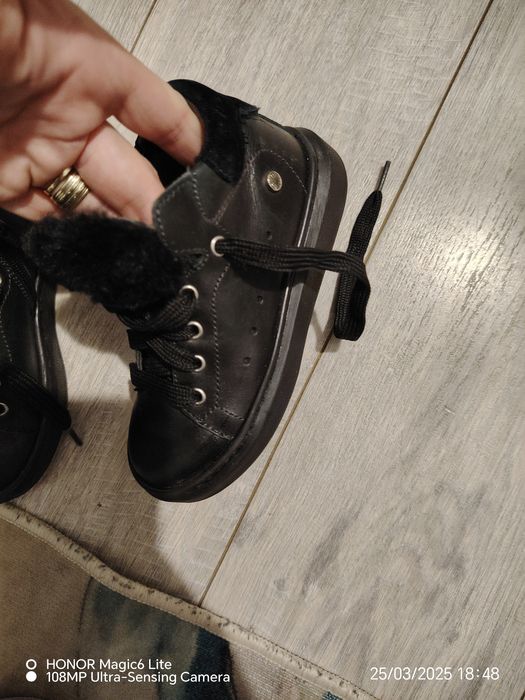 Pantofi - ghetute din piele marimea 24 Melania