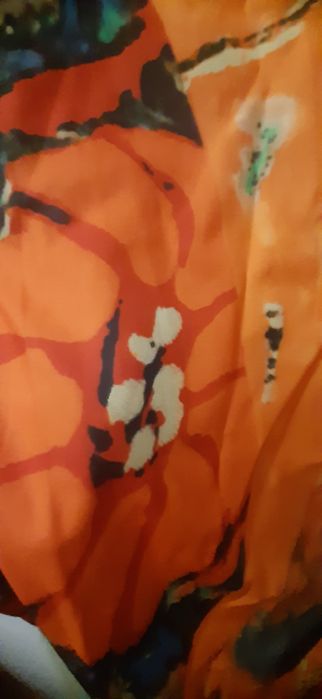 Нова лятна дълга рокля М, в свежи цветове