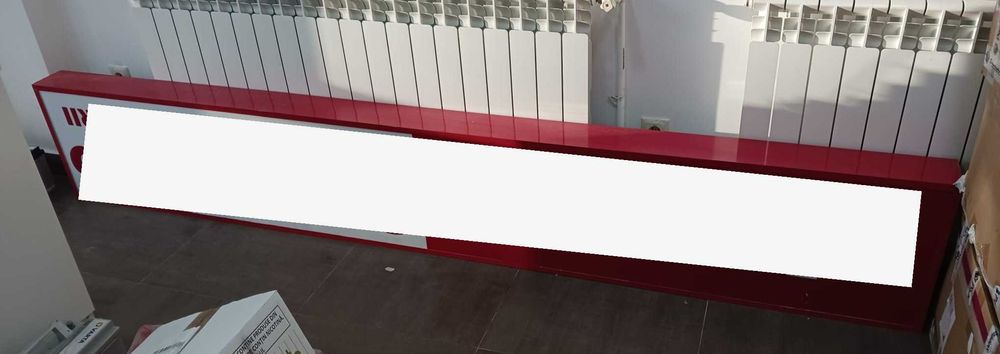 Vand caseta/reclama luminoasa LED noua 300CM x 48 CM x 14 CM