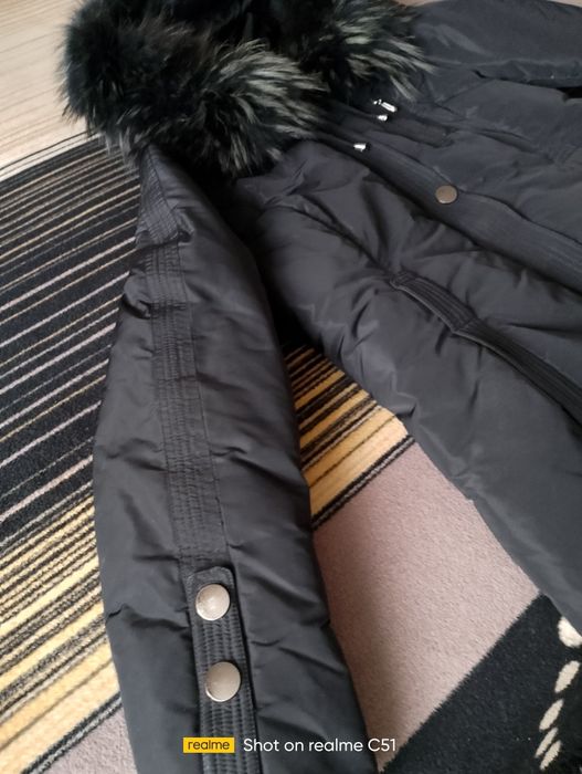 Пуховик зимний теплый