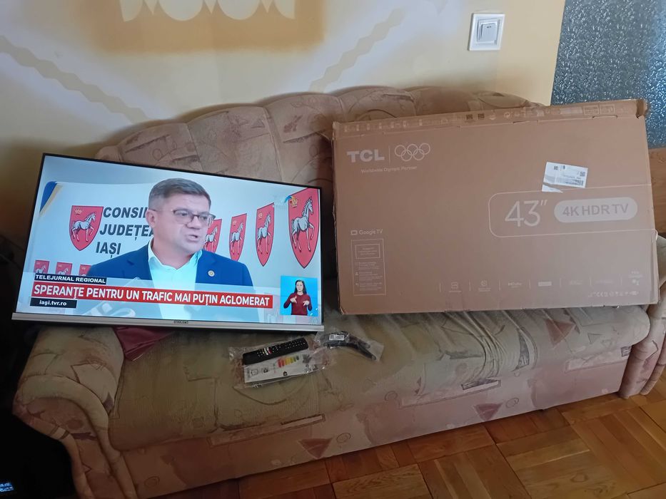 Vand TV-Smart-Android 4k, 108cm, 599 lei