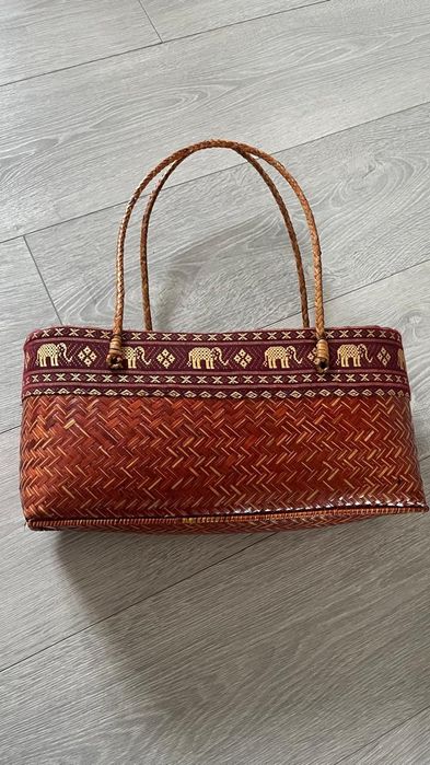 Плетенная сумочка