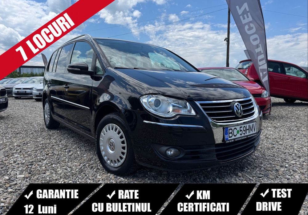 Volkswagen Touran 7 Locuri 2010 E5 Benzină 1.4 RATE/GARANTIE