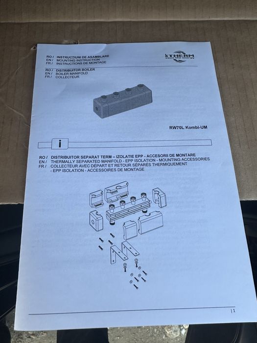Grup de pompare cu butelie de egalizare