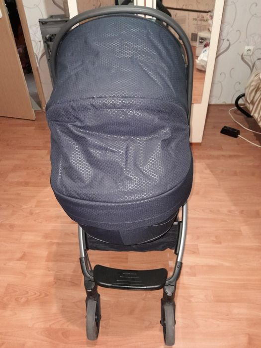 Бебешка количка Peg Perego 2в1 – лятна + ЧИСТО НОВ зимен кош, запазена