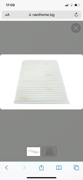 Топ матрак мемори 140/200